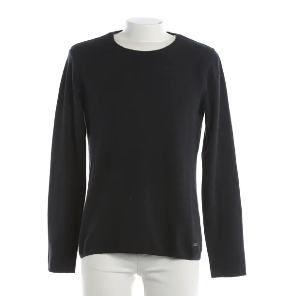 Pullover, in Navy, Baumwolle, Hugo Boss Orange