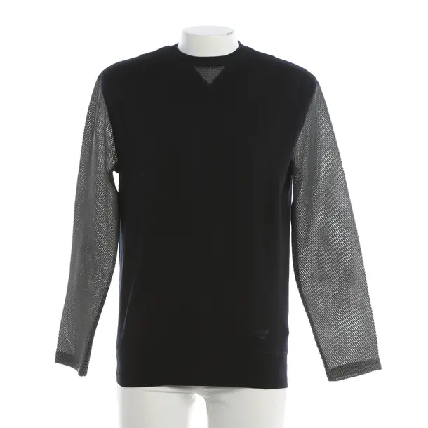 Sweatshirt, in Navy, Baumwolle, Emporio Armani