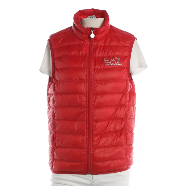 Gilet, in Rosso, Poliammide, Emporio Armani