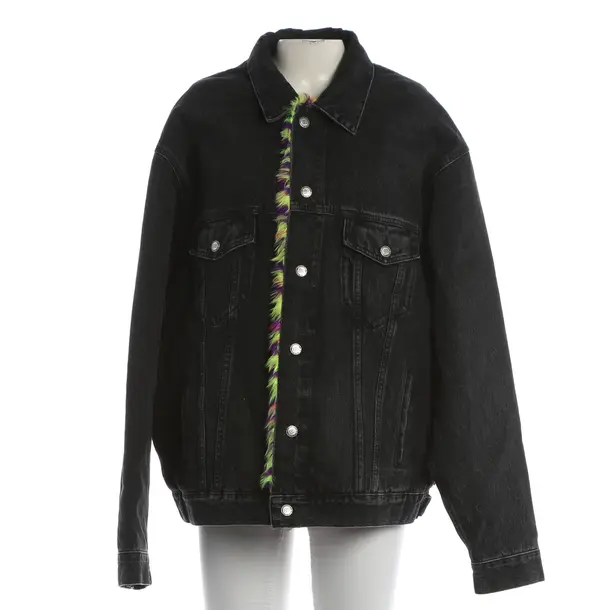 Jeansjacke, in Grau, Baumwolle, Balenciaga