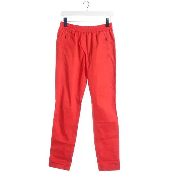 Pants, in Red, Cotton, Marc Cain