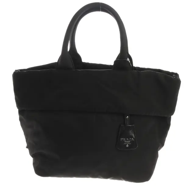 Handbag, in Black, Polyamide, Prada