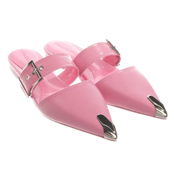 Mules, in Light Pink, Alexander McQueen