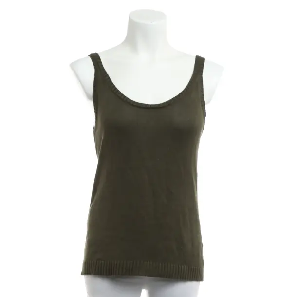 Top, in Green, Silk, Ralph Lauren Black Label
