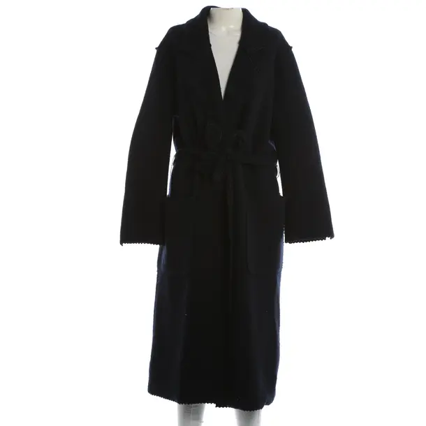 Übergangsmantel, in Navy, Wolle, Max Mara