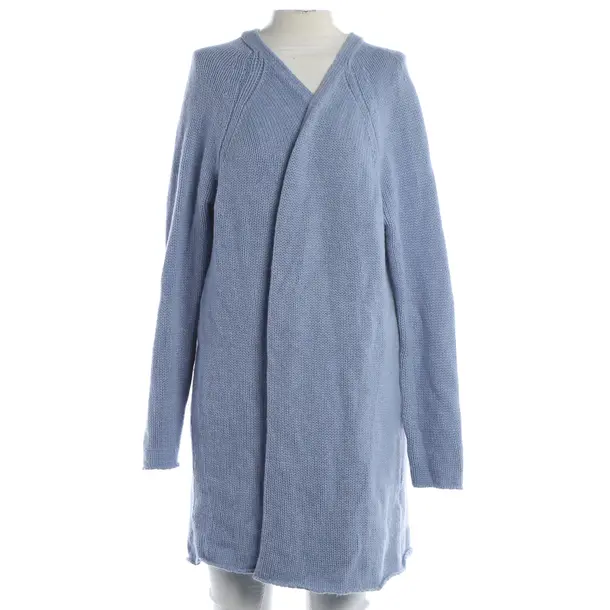 Strickjacke, in Blau, Kaschmir, Heartbreaker