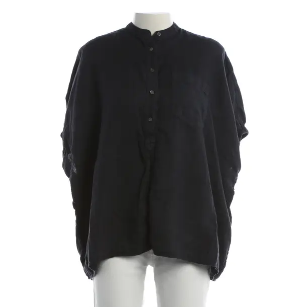 Bluse, in Blau, Leinen, SoSue