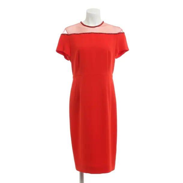 Cocktail Dress, in Dark Orange, Triacetate, Escada