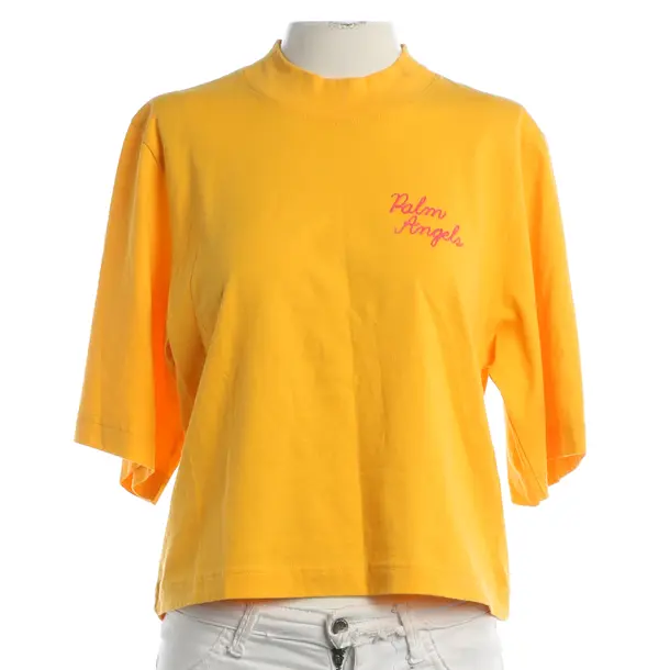 Shirt, in Orange, Cotton, Palm Angels