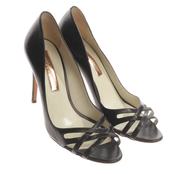 Heeled Sandals, in Black, Rupert Sanderson