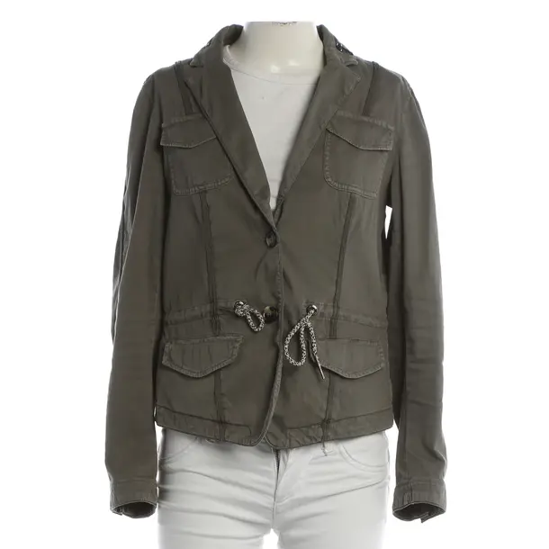Blazer, in Gray, Cotton, Marc Cain