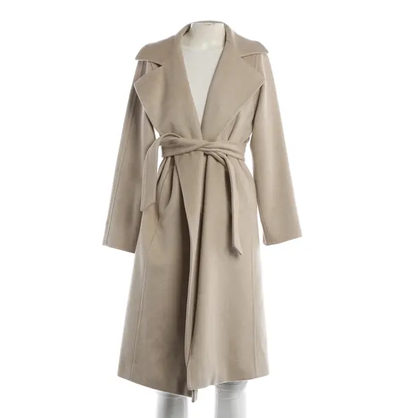 Mid-Season Coat, in Beige, Cashmere, Max Mara