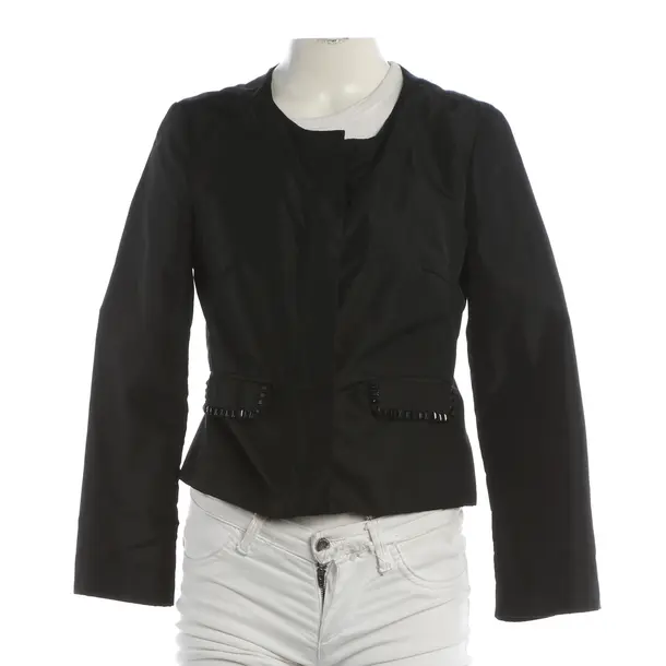 Blazer, in Nero, Poliammide, Rosso Valentino