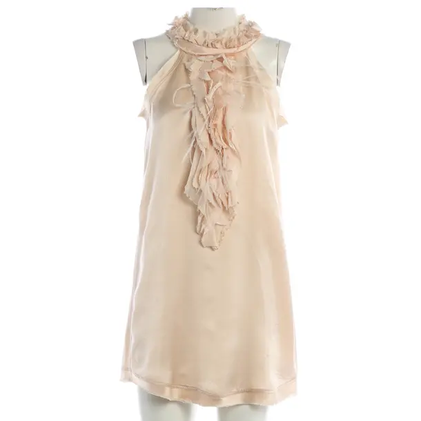 Cocktailkleid, in Apricot, Seide, Elisabetta Franchi