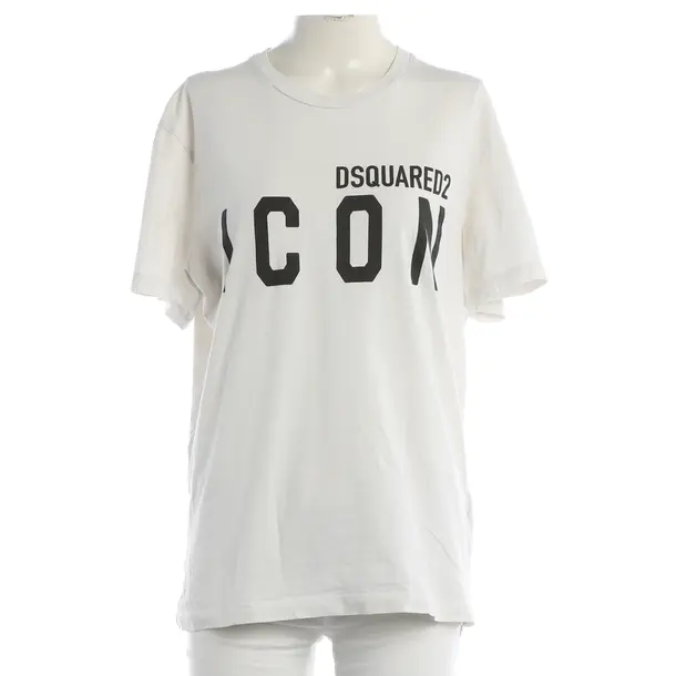 Shirt, in Weiß, Baumwolle, Dsquared