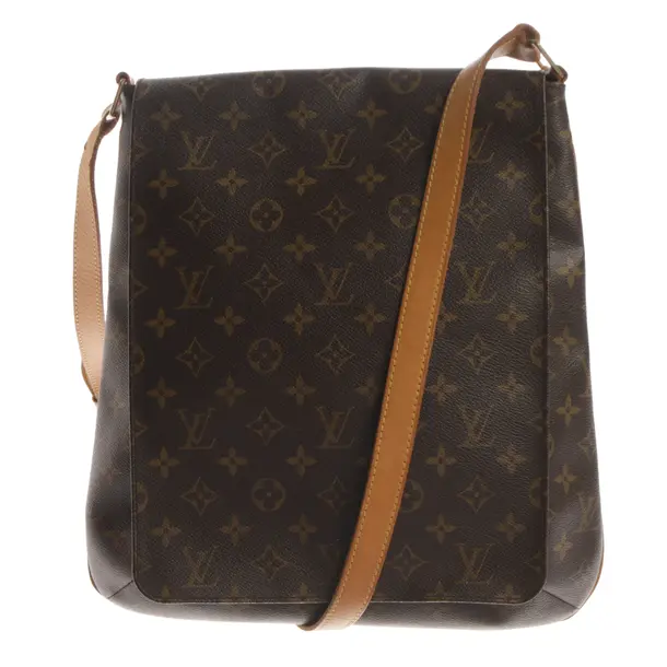 Umhängetasche, in Braun, Canvas, Louis Vuitton