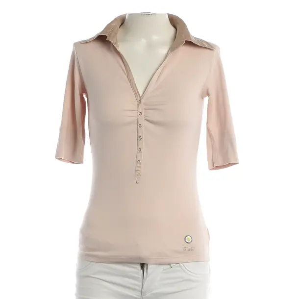 Polo Shirt, in Beige, Cotton, Marc Cain Sports