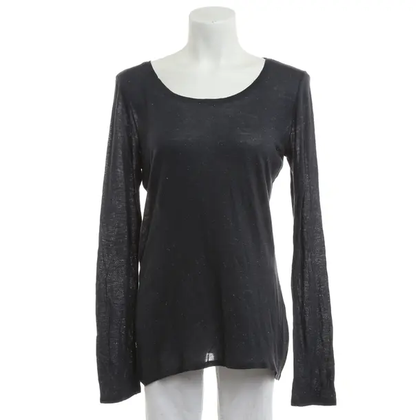 Shirt, in Dark Gray, Viscose, Repeat