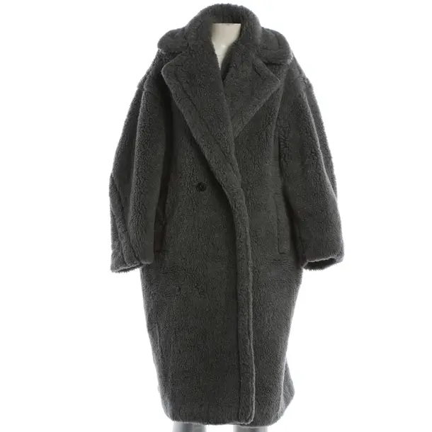 Wintermantel, in Grau, Wolle, Max Mara