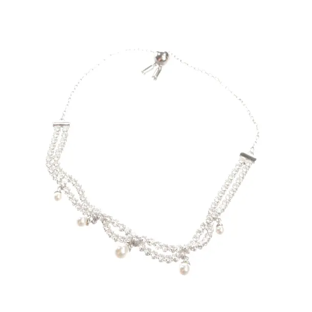 Armband, in Silber, Metall (metallisch, metallisiert), Swarovski