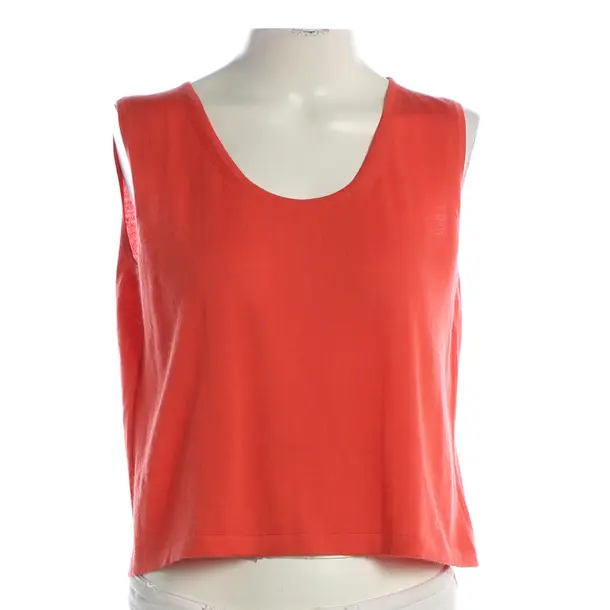 Top, in Red, Cotton, Jil Sander