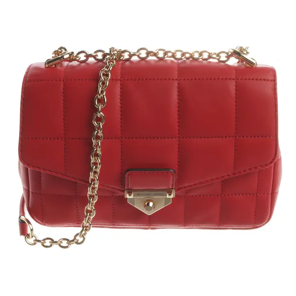 Schultertasche, in Rot, Leder, Michael Kors