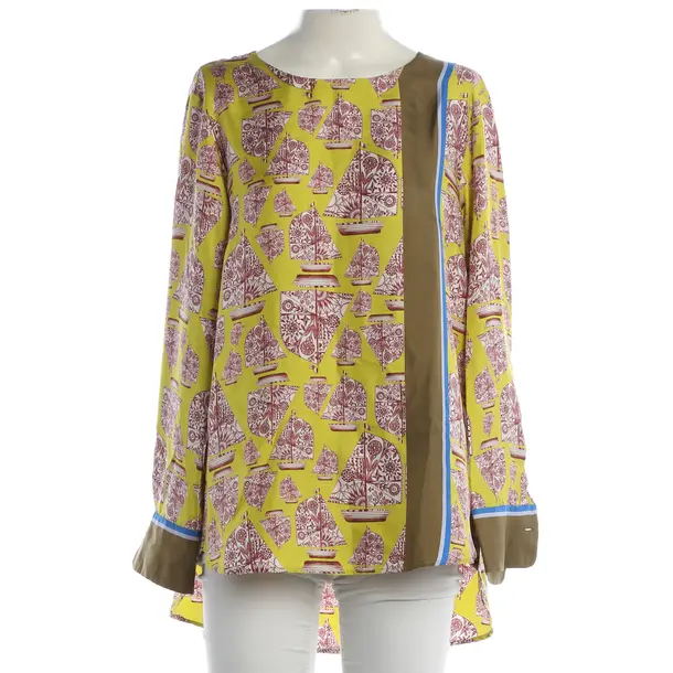 Blouse, in Multicolored, Silk, Odeeh