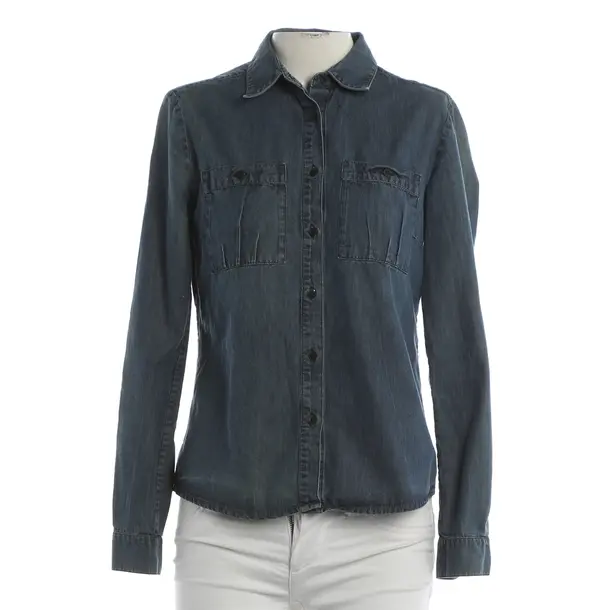 Camicetta, in Blu, Cotone, Miu Miu