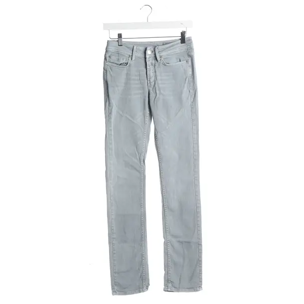 Jeans skinny, in Grigio chiaro, Cotone, Chiuso
