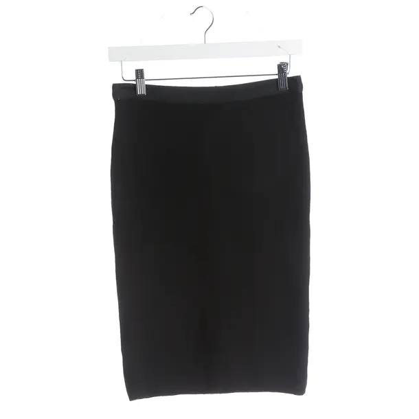 Skirt, in Black, Wool, Windsor