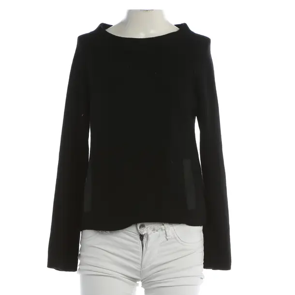 Wool Jumper, in Black, Wool, Windsor
