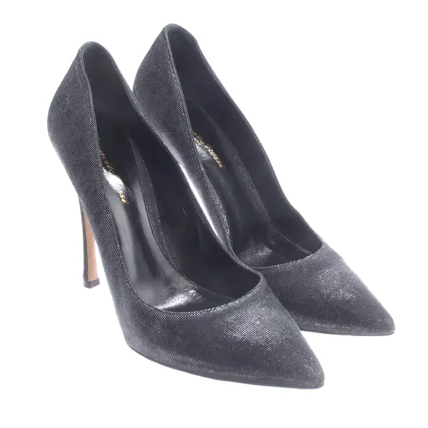 Pumps, in Silber, Gianvito Rossi