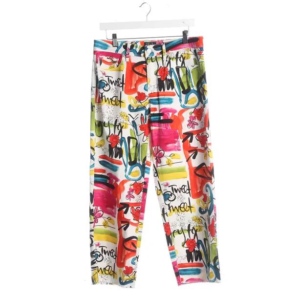 Pants, in Multicolored, Cotton, Raffaello Rossi