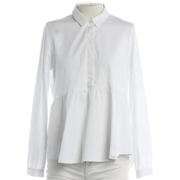 Camicetta, in Bianco, Cotone, Soluzione