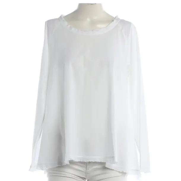 Bluse, in Weiß, Baumwolle, Soluzione