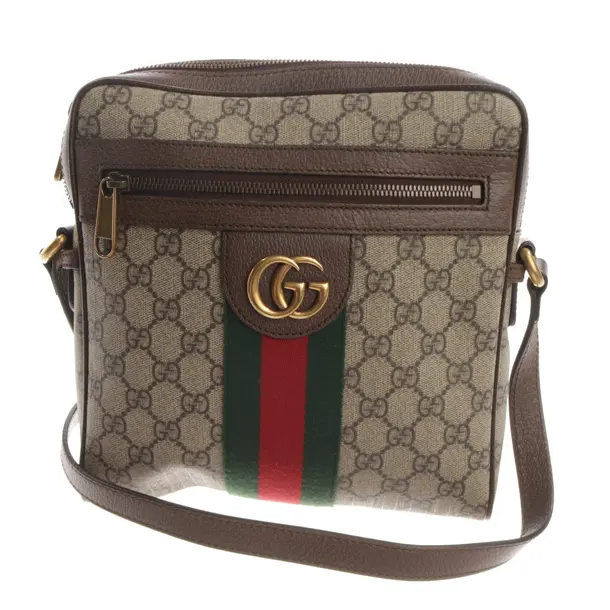 Messenger Bag, in Brown, Leather, Gucci