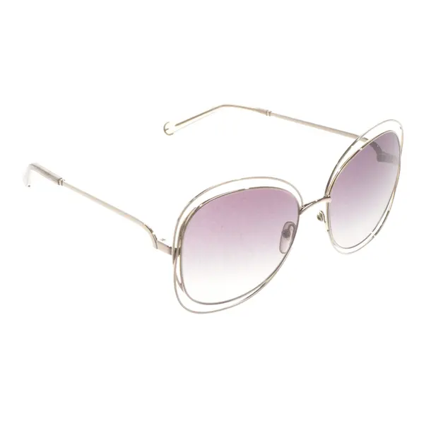 Sunglasses, in Gold, Synthetic / Metal, Chloé