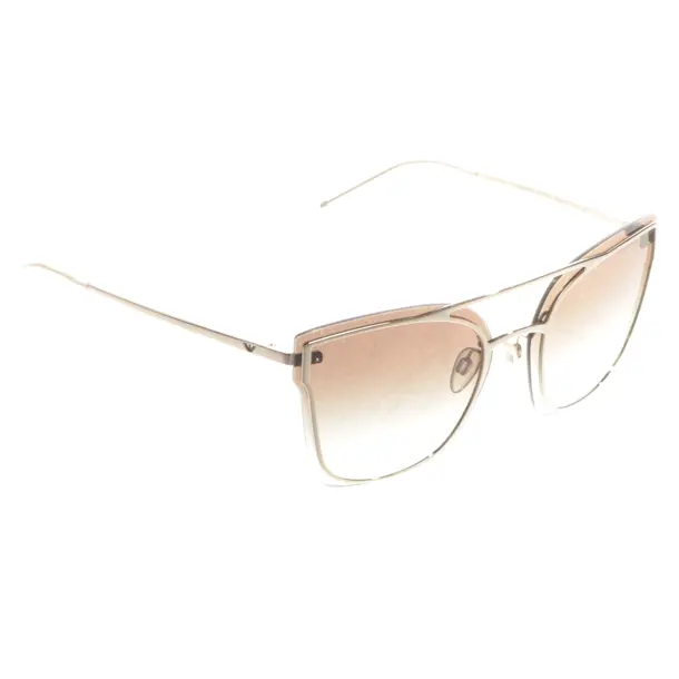 Sonnenbrille, in Gold, Kunststoff / Metall, Emporio Armani