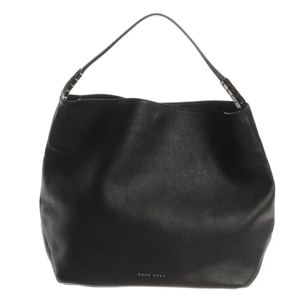 Shoulder Bag, in Black, Leather, Hugo Boss Black Label