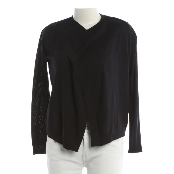 Cardigan, in Navy, Wool, Bloom
