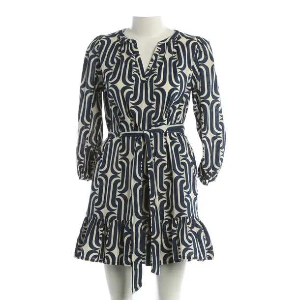 Dress, in Blue, Cotton, Velvet by Graham and Spencer