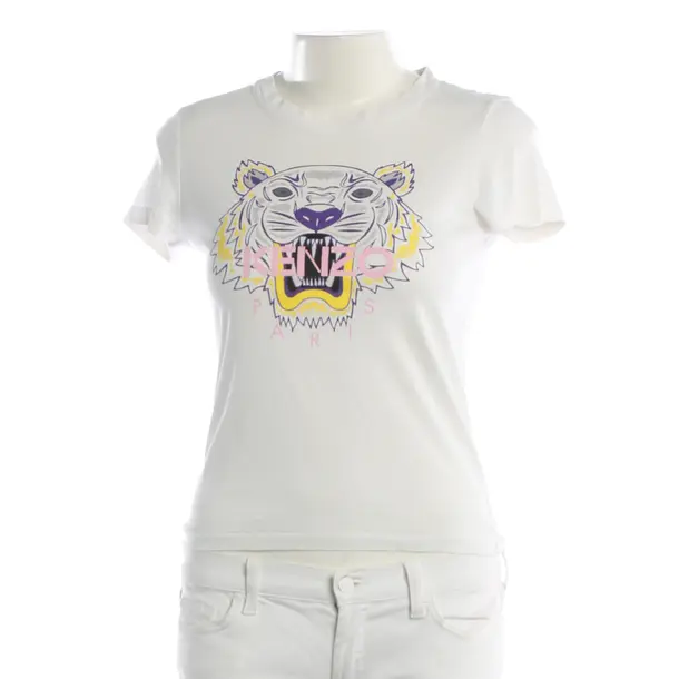 Shirt, in White, Cotton, Kenzo