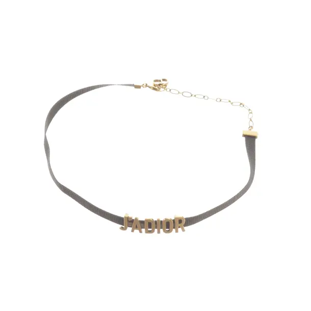 Collana, in Nero, Altre fibre, Dior