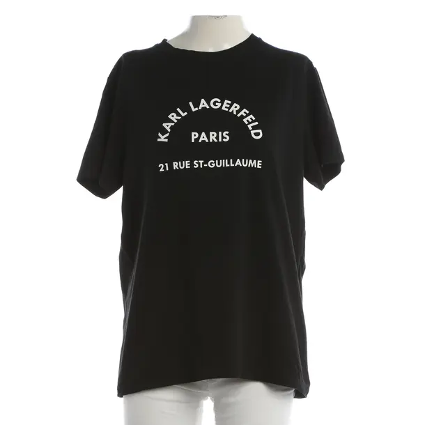 Shirt, in Black, Cotton, Karl Lagerfeld