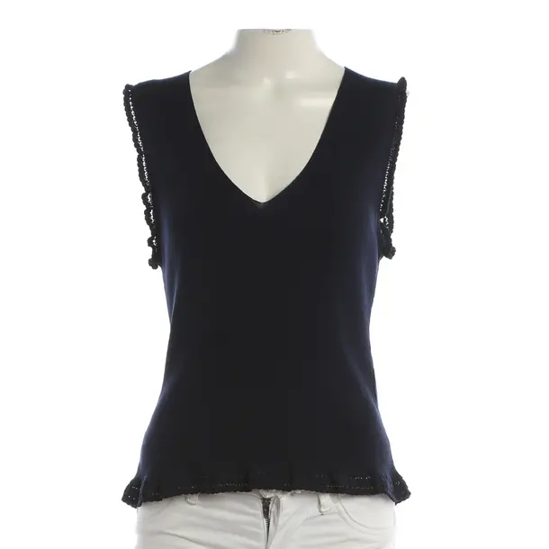 Top, in Navy, Cotton, Missoni M