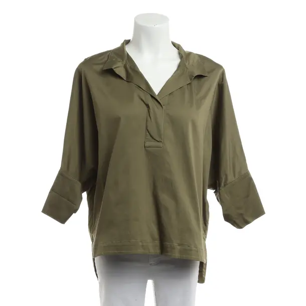 Bluse, in Olivgrün, Baumwolle, Ted Baker