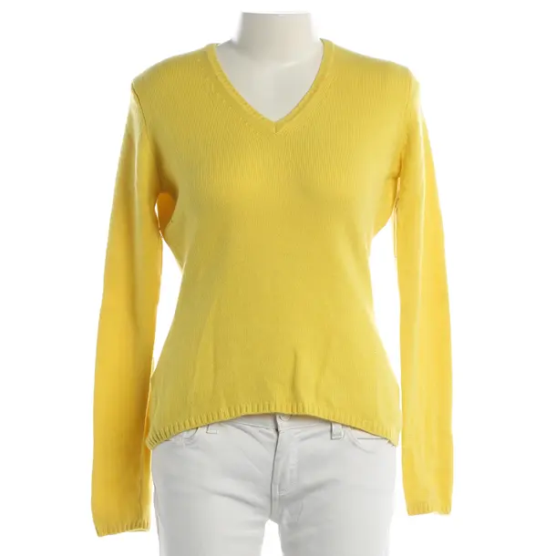 Maglia in cachemire, in Giallo, Cachemire, FTC Cashmere