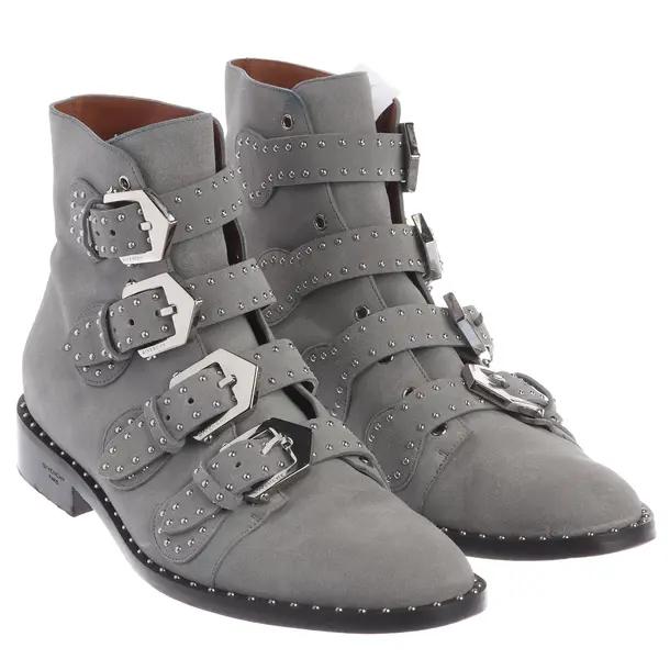 Ankle Boots, in Light Gray, Givenchy