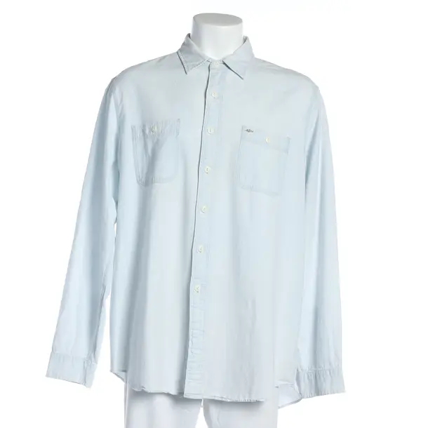 Shirt, in Light Blue, Cotton, Polo Ralph Lauren