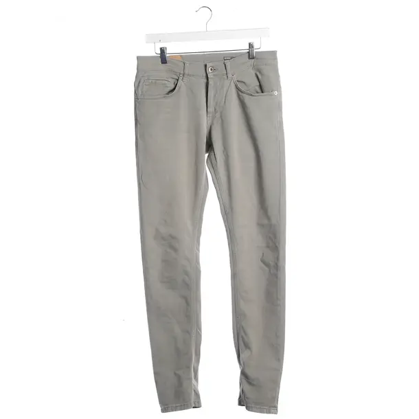 Pants, in Gray, Cotton, Dondup